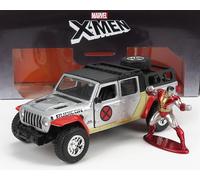 MODELO DE COCHE ESTÁTICO DIECAST JEEP GLADIATOR PICK-UP 2021 X-MEN FIGURA 1:32