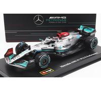 MODELO DE COCHE ESTÁTICO DIECAST MERCEDES GP F1 W13E #63 RUSSELL 2022 ESCALA ...