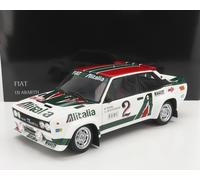 Modelo De Coche Estático FIAT 131 ABARTH #2 ROHRL RALLY MONTECARLO 1978 1/18