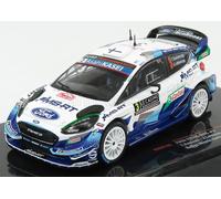 MODELO DE COCHE ESTÁTICO IXO FORD FIESTA WRC RALLY MONTECARLO 2020 SUNINEN 1/43