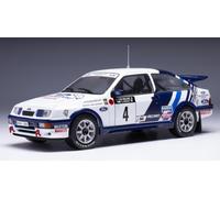 MODELO DE COCHE ESTÁTICO IXO FORD SIERRA #4 1000 LAGOS RALLY 1988 ESCALA 1/24