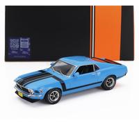 MODELLINO en Scala Ixo Model compatible con Ford, Mustang, BOSS 302 1970, azul, escala 1:43, modelo CLC569 241217