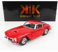 MODELO DE COCHE ESTÁTICO KK FERRARI 250GT SWB BERLINETTA 1961 ROJO ESCALA 1/18