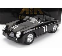 MODELO DE COCHE ESTÁTICO KK PORSCHE 356 SPEEDSTER #71 1955 NEGRO ESCALA 1/12