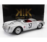 MODELO DE COCHE ESTÁTICO KK PORSCHE 550 RS SPIDER 24H LE MANS 1955 ESCALA 1/12