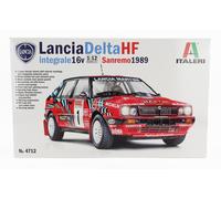 MODELO DE COCHE ESTÁTICO LANZA DELTA HF MARTINI AURIOL RALLY SANREMO 1989 1/12