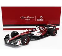 MODELO DE COCHE ESTÁTICO MINICHAMPS ALFA ROMEO F1 C42 BOTAS BAHRAIN 2022 1/18