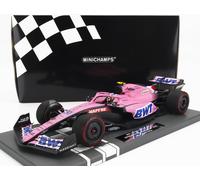 MODELO DE COCHE ESTÁTICO MINICHAMPS ALPINE F1 A522 OCON BAHRAIN GP 2022 ESCAL...