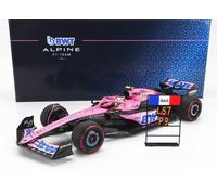 MODELO DE COCHE ESTÁTICO MINICHAMPS ALPINE F1 A523 GASLY BAHRAIN GP 2023 1/18