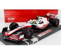 MODELO DE COCHE ESTÁTICO MINICHAMPS HAAS F1 VF-22 SCHUMACHER BAHRAIN GP 2022 ...