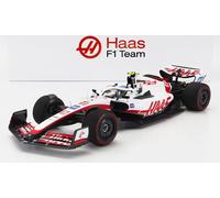 MODELO DE COCHE ESTÁTICO MINICHAMPS HAAS F1 VF-22 SCHUMACHER SILVERSTONE 2022...