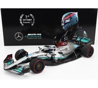 Modelo De Coche Estático Minichamps Mercedes GP F1 W13E RUSSELL BRASIL 2022 1/18