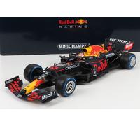 Minichamps 110211333 Red Bull Racing Honda RB16B-Max Verstappen-Winner Belgian GP 2021 - Coche en Miniatura Coleccionable, Multicolor