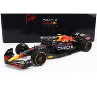MODELO DE COCHE ESTÁTICO MINICHAMPS RED BULL F1 RB18 PEREZ ABU DHABI 2022 1/18