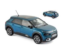 Citroen C4 Cactus 2018 Azul & Blanco 1:18 Modelo 181660 Norev