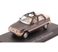 MODELO DE COCHE ESTÁTICO NOREV CITROEN VISA DESCAPOTABLE 1984 MODELISMO ESCAL...