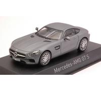 MODELO DE COCHE ESTÁTICO NOREV MERCEDES AMG GTS 2015 GRIS MODELISMO ESCALA 1:43