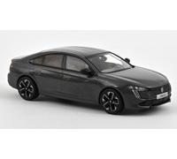 MODELO DE COCHE ESTÁTICO NOREV PEUGEOT 508 GT HYBRID 2023 GRIS ESCALA 1:43