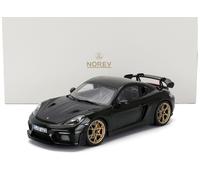 MODELO DE COCHE ESTÁTICO NOREV PORSCHE 718 CAYMAN GT4 RS PAQUETE WEISSACH 2023
