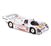 MODELO DE COCHE ESTÁTICO NOREV PORSCHE 962C #17 SUPERCUP NURBURGRING 1987 1/18