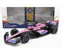 MODELO DE COCHE ESTÁTICO RENAULT F1 A523 ALPINE PRESS LAUNCH ROSA 2023 ESCALA...