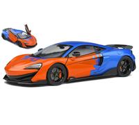 MODELO DE COCHE ESTÁTICO SÓLIDO MCLAREN 600LT F1 TEAM TRIBUTE 2019 ESCALA 1:18