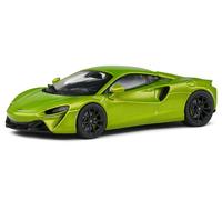 MODELO DE COCHE ESTÁTICO SÓLIDO MCLAREN ARTURA 2021 VERDE MODELISMO ESCALA 1:43
