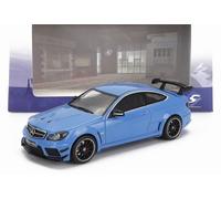 MODELO DE COCHE ESTÁTICO SÓLIDO MERCEDES CLASE C63 AMG NEGRO SERIE 2012 AZUL ...