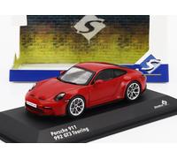 MODELO DE COCHE ESTÁTICO SÓLIDO PORSCHE 911 992 GT3 TOURING COUPÉ 2023 ROJO 1:43