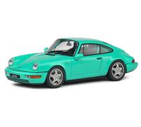 MODELO DE COCHE ESTÁTICO SÓLIDO PORSCHE 964 RS COUPÉ 1994 VERDE ESCALA 1:43