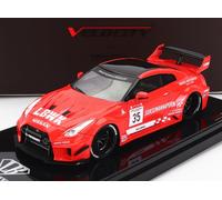 MODELO DE COCHE ESTÁTICO TRUESCALE NISSAN GT-RR R35 LBWK LIBERTY WALK 2016 1/43