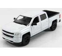 WELLY CHEVCHEVROLET SILVERADO DOBLE CABINA MODELO DE COCHE ESTÁTICO PICKUP 20...