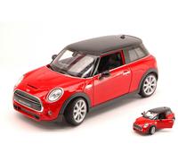 New Mini Cooper Hatch 2014 Rojo W/ Black Roof 1: 24 Modelo 4058R Welly