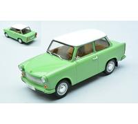 MODELO DE COCHE ESTÁTICO WHITEBOX TRABANT 601 1965 VERDE MODELISMO ESCALA 1:24