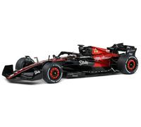 MODELO DE COCHE F1 ESTÁTICO SÓLIDO ALFA ROMEO C43 #77 BAHRAIN GP 2023 BOTAS 1/43