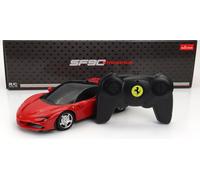 MONDO Motors, Ferrari SF90 DE Carretera, Modelo en Escala 1: 24, hasta 8 km/h de Velocidad, Coche de Juguete para niños 63660