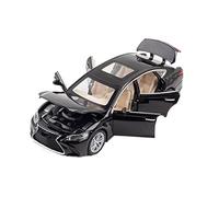 Modelo De Coche Fundido A Presión 1:32 para Lexus LS500 2020 Decoración(Black)