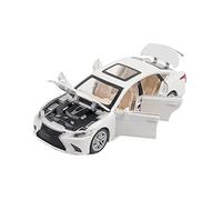 Modelo De Coche Fundido A Presión 1:32 para Lexus LS500 2020 Decoración(White)