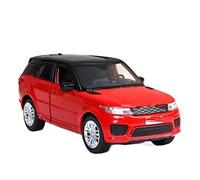 Modelo De Coche Fundido A Presión De Aleación Metálica 1:32 para Land Rover Sport(Red)