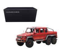 Modelo de coche Mercedes G63 AMG 6X6 rojo 118 de Autoart
