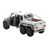 Modelo de coche Mercedes G63 AMG 6X6 Silver 118 de Autoart