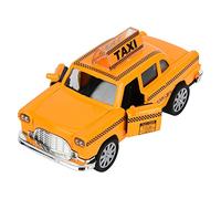 Modelo De Coche, Modelo De Coche De Aleación De Taxi De Nueva York, Exquisita Mano De Obra, Modelo De Coche Pequeño Para Decoración De Muebles(Taxi A)