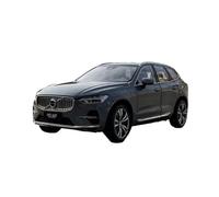 Modelo De Coche Todoterreno Volvo XC60 SUV 1/18 De Metal Fundido A Presión De Nueva Energía con Sonido Y Luz Regalos(Black)