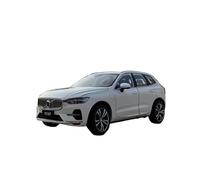 Modelo De Coche Todoterreno Volvo XC60 SUV 1/18 De Metal Fundido A Presión De Nueva Energía con Sonido Y Luz Regalos(White)