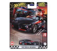 Hot Wheels Modelo de Coche Toyota GR Supra 2021 - Die Cast Escala 1:64 - Longitud 7 cm - HRT56 - Serie Boulevard 96