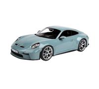 Modelo De Coche Vintage 1/12 para 911 S/T 2023 Aleación Azul Coche Modelo Coche Fundición A Presión Miniatura No Se Puede Abrir La Puerta Decoraciones De Mesa