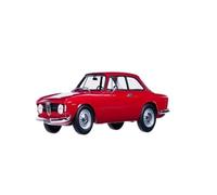 Modelo De Coche Vintage 1:18 para Alfa Romeo Giulia 1600 Sprint GT Rojo Modelo De Coche Clásico De Resina Vehículo Sedán De Una Puerta Decoraciones De Mesa