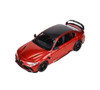 Modelo De Coche Vintage 1:18 para Alfa Romeo Giulietta GTAm Escala Aleación Coche Modelo De Coche De Metal para Recuerdo Cumpleaños De Amigos Decoraciones De Mesa(Red)