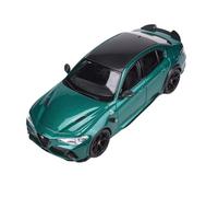 Modelo De Coche Vintage 1:18 para Alfa Romeo Giulietta GTAm Escala Aleación Coche Modelo De Coche De Metal para Recuerdo Cumpleaños De Amigos Decoraciones De Mesa(Green)