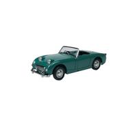 Modelo De Coche Vintage 1:18 para Austin Healey Sprite Colección De Aleación De Tres Colores Modelo De Coche Adornos Decorativos Decoraciones De Mesa(Green)